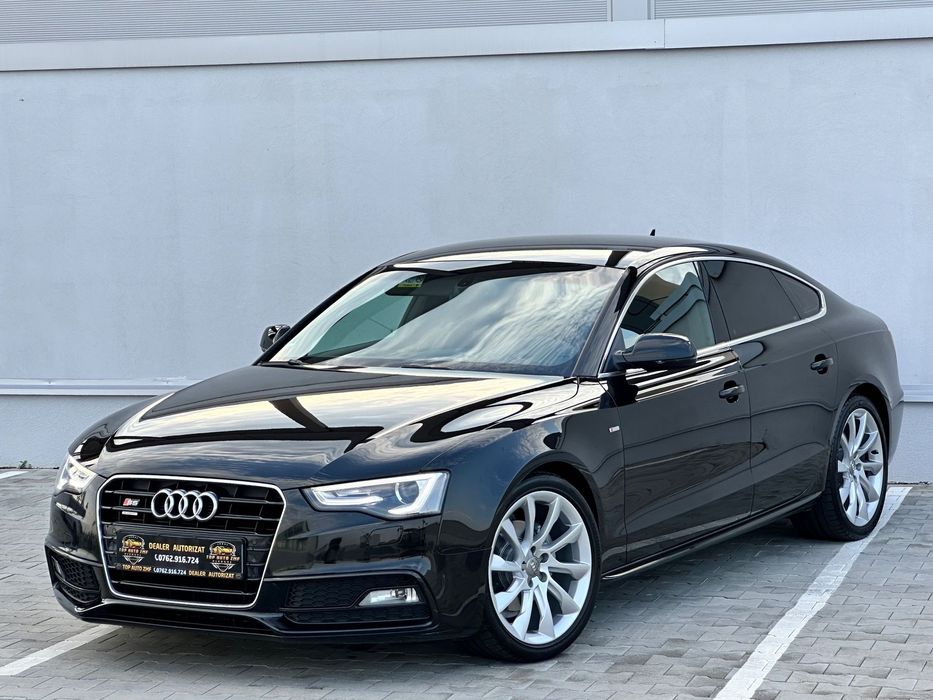 Audi A5 Facelift 2.0tdi 190 C.p Quattro S-Line Exclusive  Km Reali Fără Daune