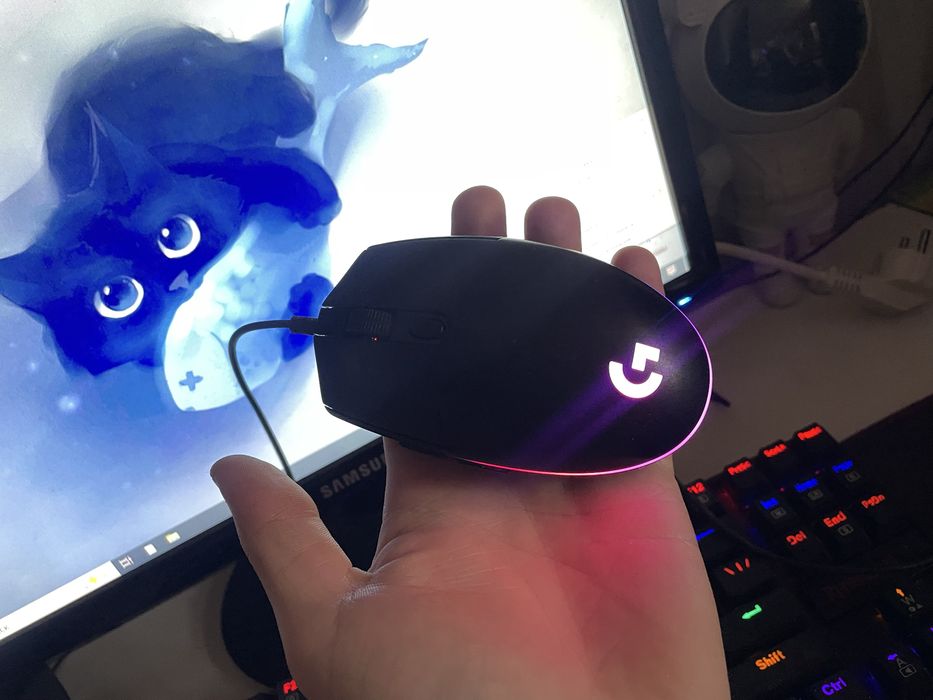 Игровая мышь Logitech g102 Light sync