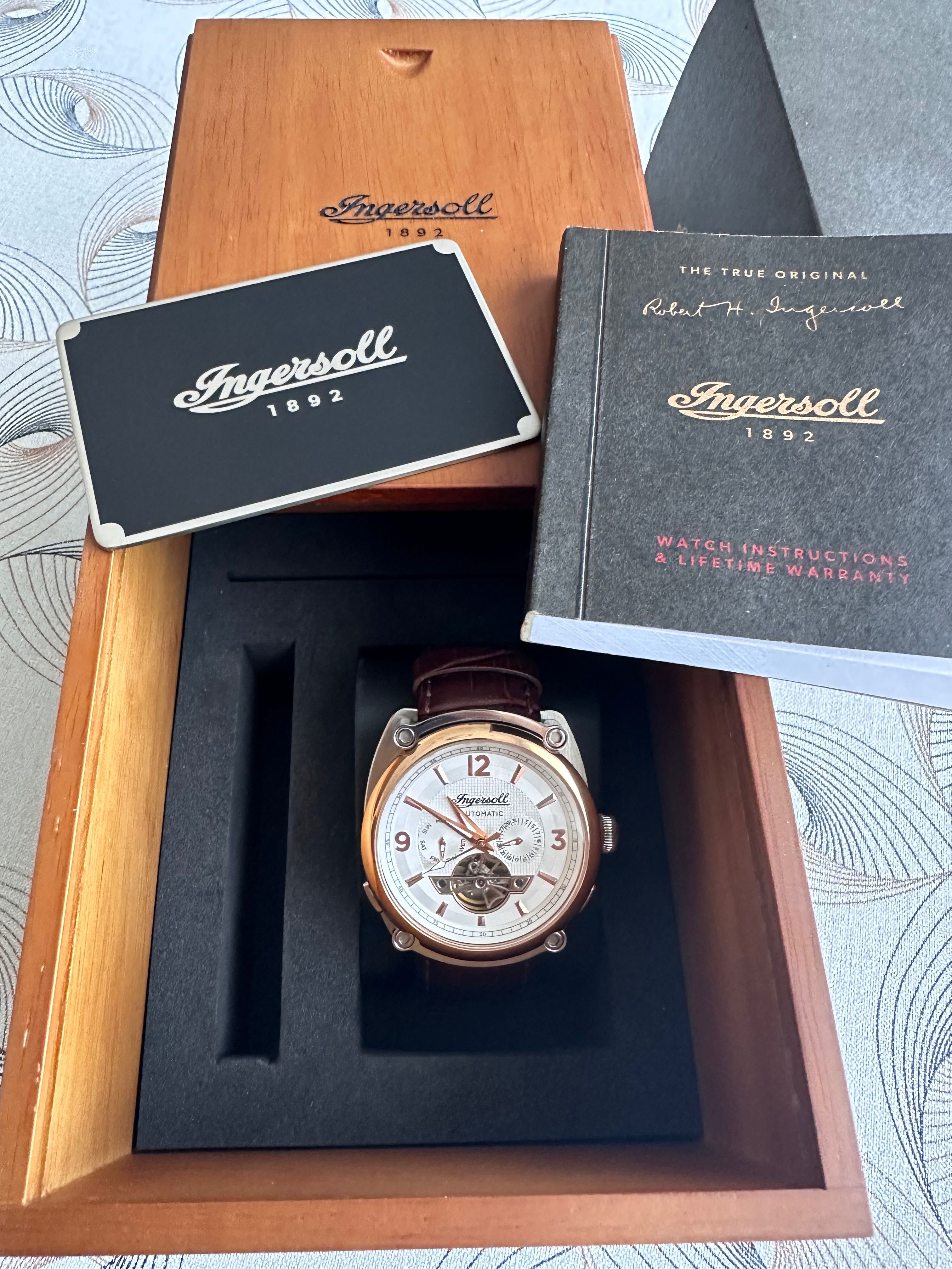 Часовник  Ingersoll  - Автоматично навиване