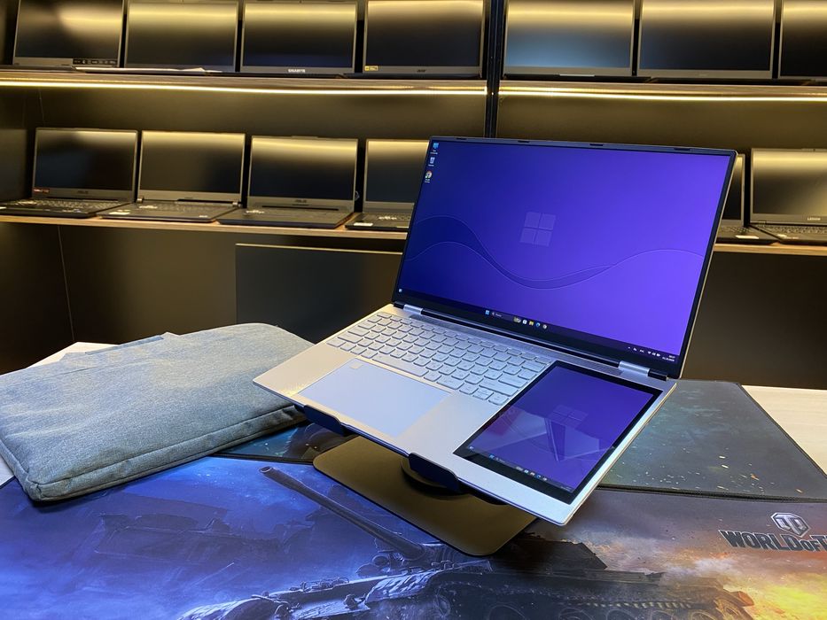 Ноутбук ZENTEK X1 Duo Двойной Экран intel N100! 32GB! SSD 1000GB