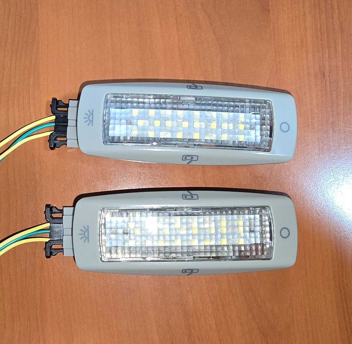 Vand set de lampi LED plafoniera pt. VW, Skoda, Seat + mufele aferente