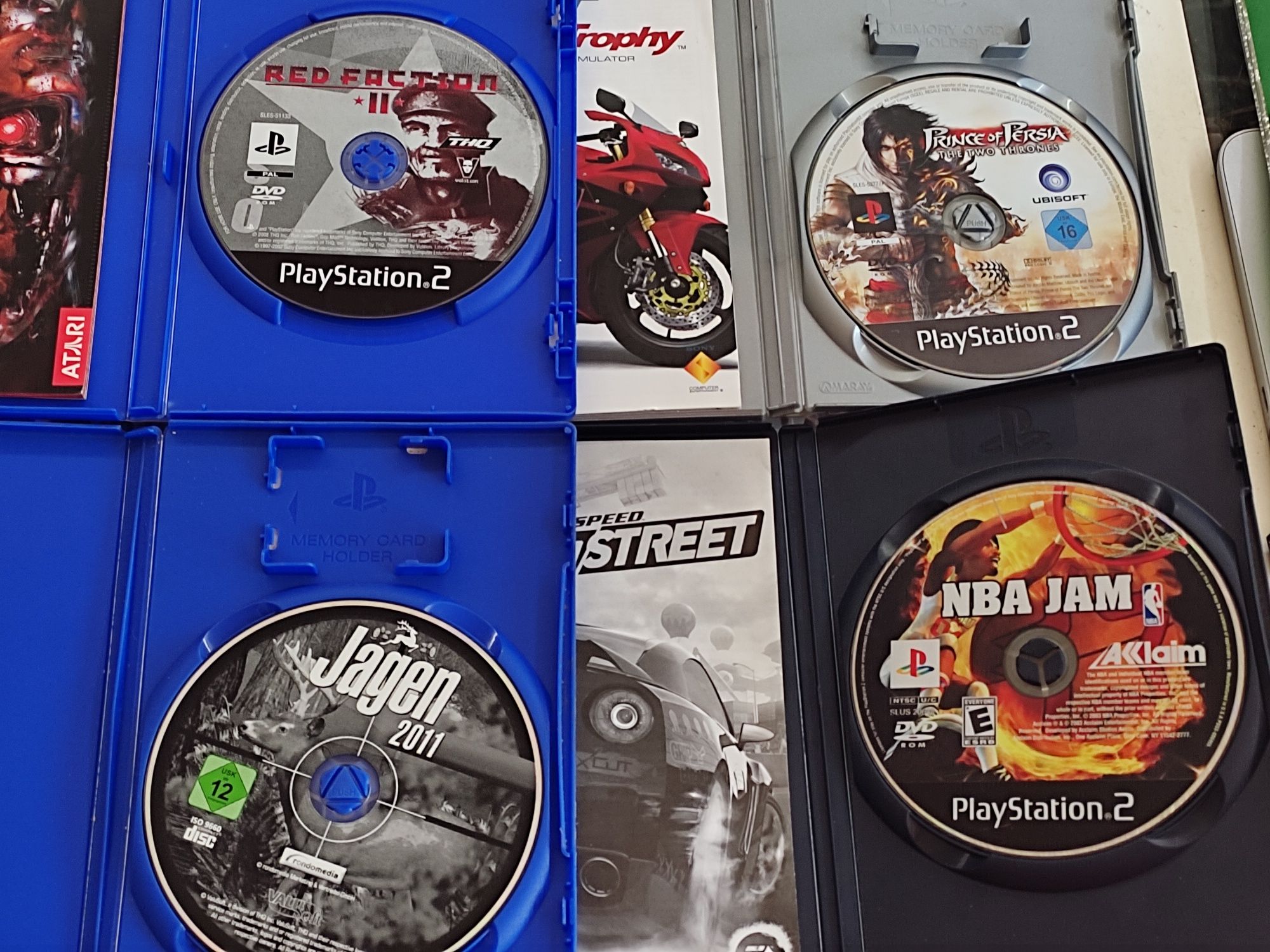 Лот 32 броя игри за пс2 sony playstation ps2
