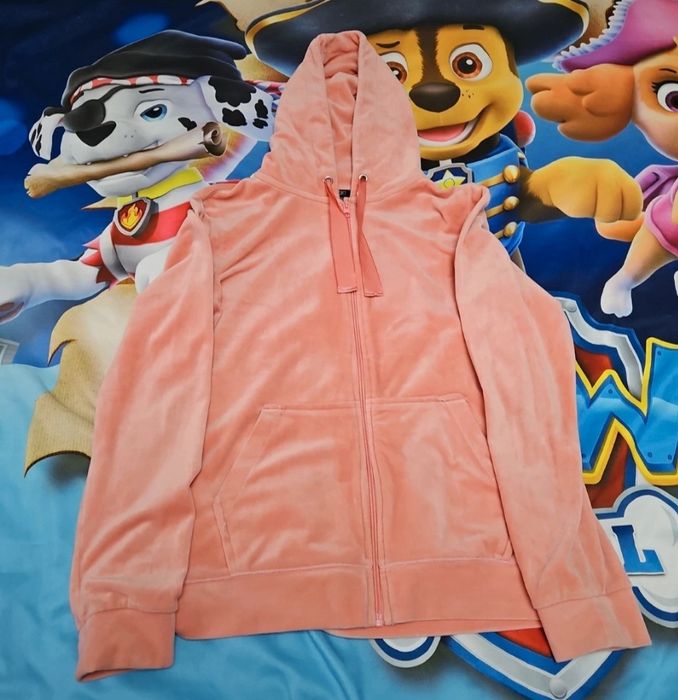 Trening damă roz din catifea