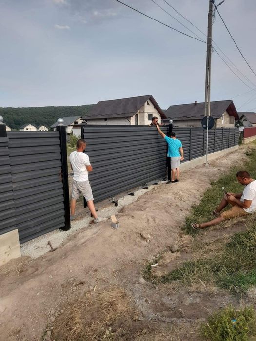 Gard din tabla cutata