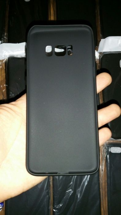 Husa silicon negru Samsung S9+ S8+ A8 A7 A6 J6+ J6 J4+ J3 J5
