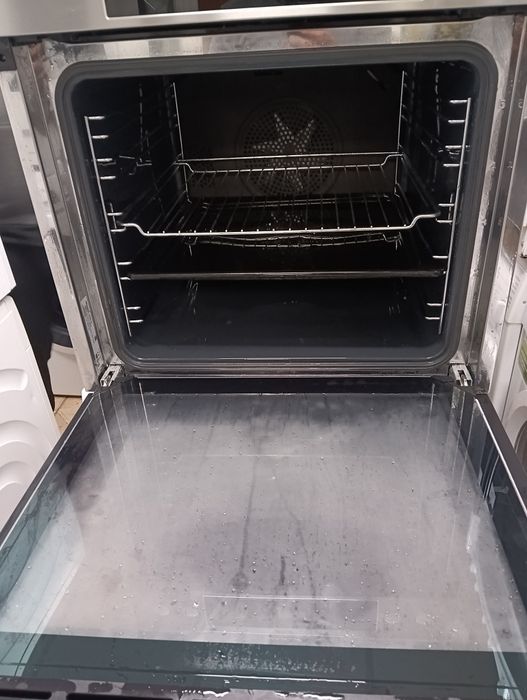 Иноксова печка за вграждане с керамичен плот Miele 24 м.гаранция!