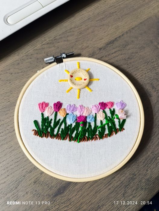 Husă brodată pt recipiente