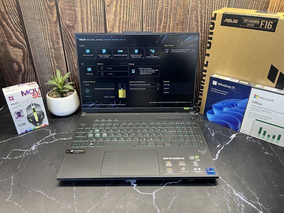 ℹ️ Игровой ноутбук ASUS TUF Gaming F16 | Core i7-13650HX | 16GB | 4060