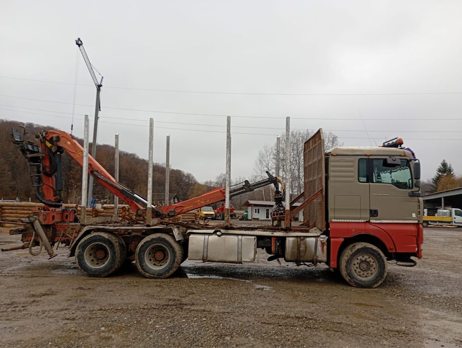 Man TGA 26.480 6x4 Forestier macara Epsilon