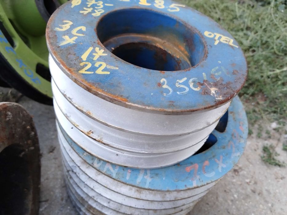 Fulie cu 3 curele de 22 mm lățime