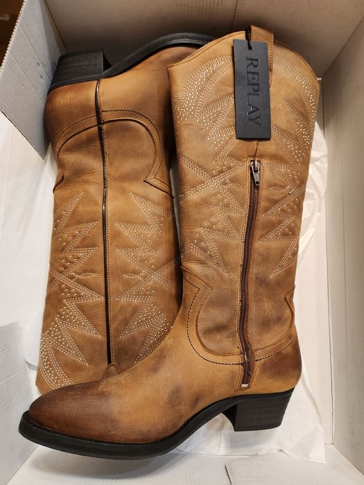Cizme cowboy Replay dama NOU