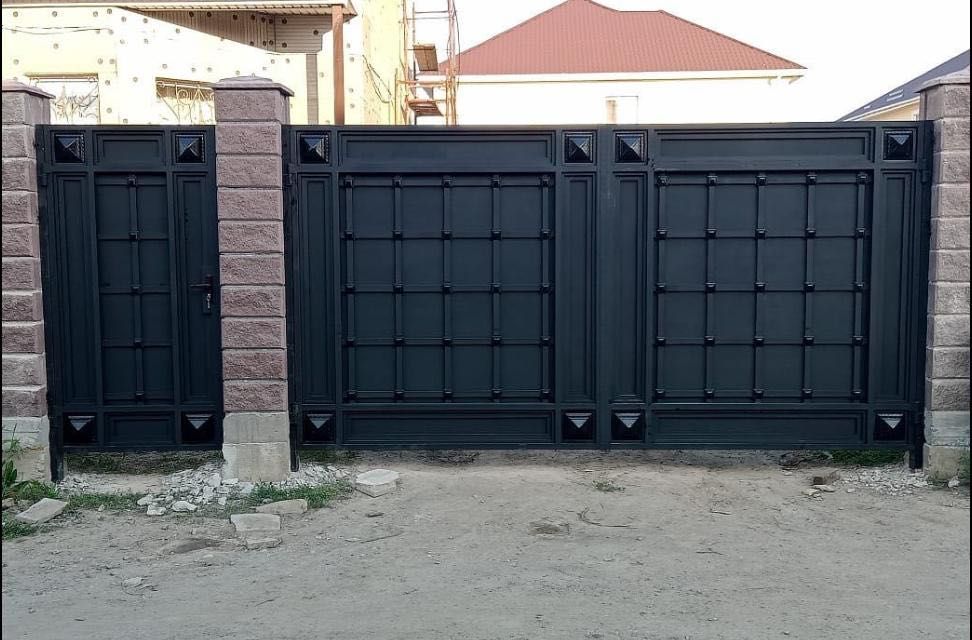 Ворота на заказ,Хайтек,Варота,Актобе,Туркестанан,Дарбаза,Калитка,забор