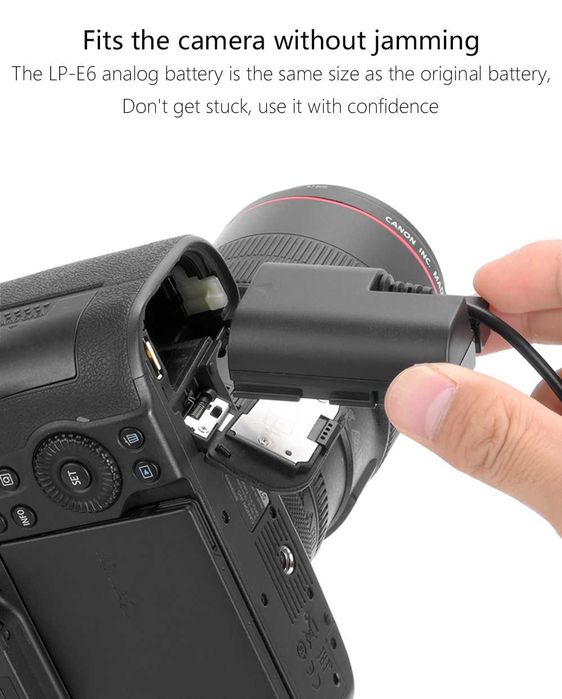 Дъми батерия за Canon Nikon Sony Panasonic Fuji