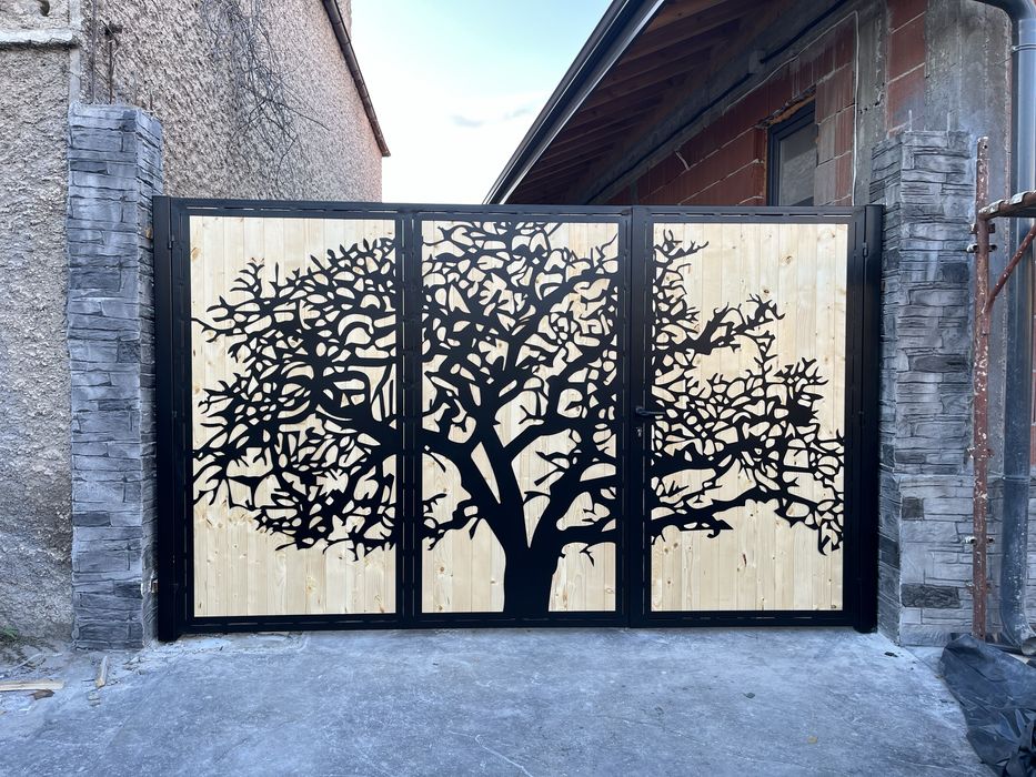 Врати и оградни пана парапети декорация