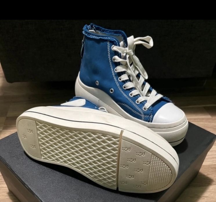 Tenesi R13 Kurt high top sneakers Royal blue 36.5 autentic