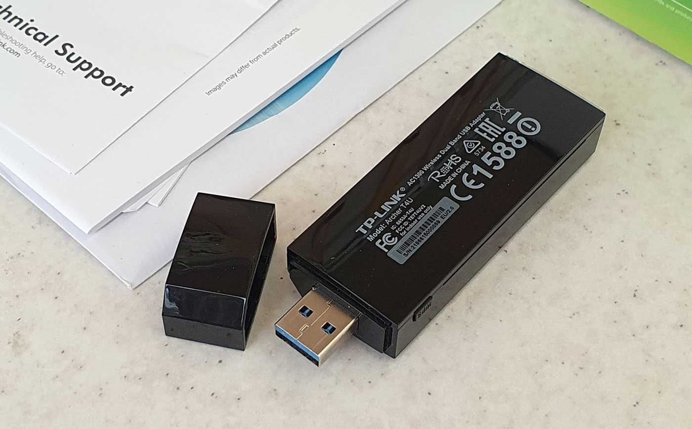 Безжичен двубандов USB3.0 адаптер TP-Link Archer T4U