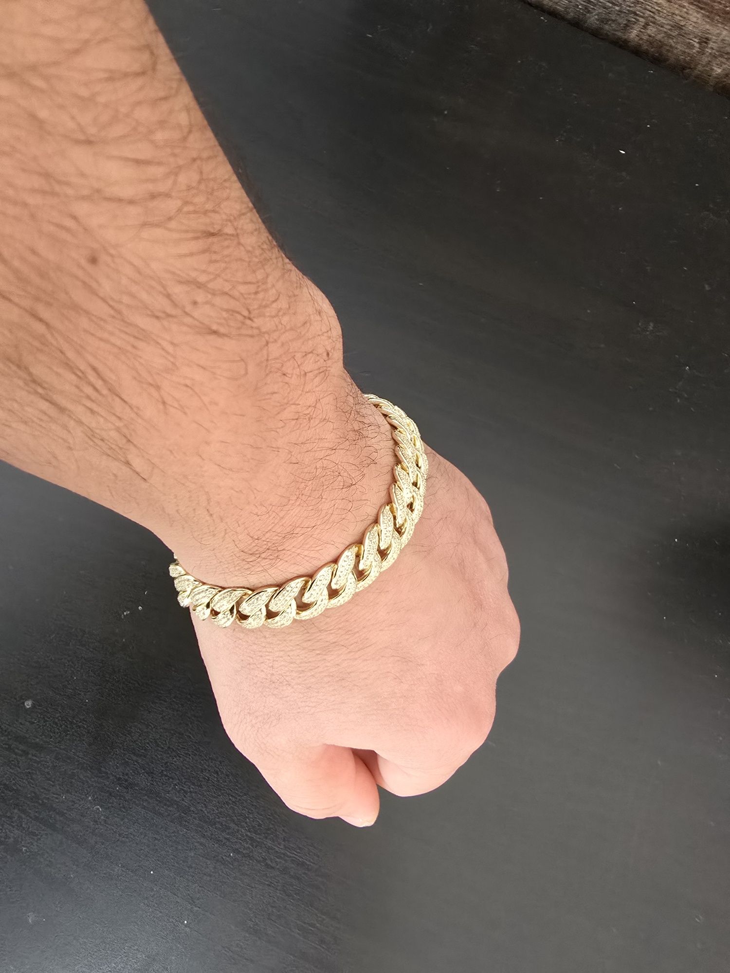 Brățară bărbați iced out