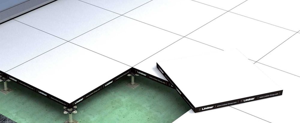 Панели (плиты) 600x600 мм для фальшпола из сульфата кальция 30мм 14м2