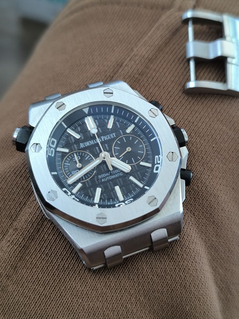 Audemars Puguet geam safir, otel inox 316L
