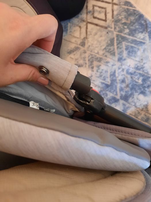 Количка Tutis Viva Life 3в1 сив цвят новородено, летен кош и кош кола