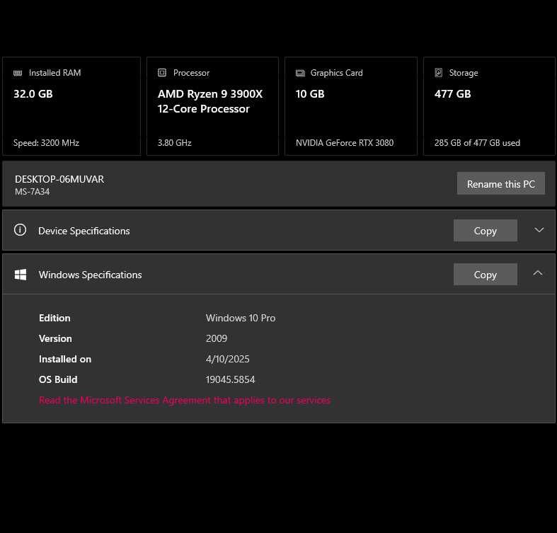 Геймърски компютър/RX570/I5/16GB/256GB SSD