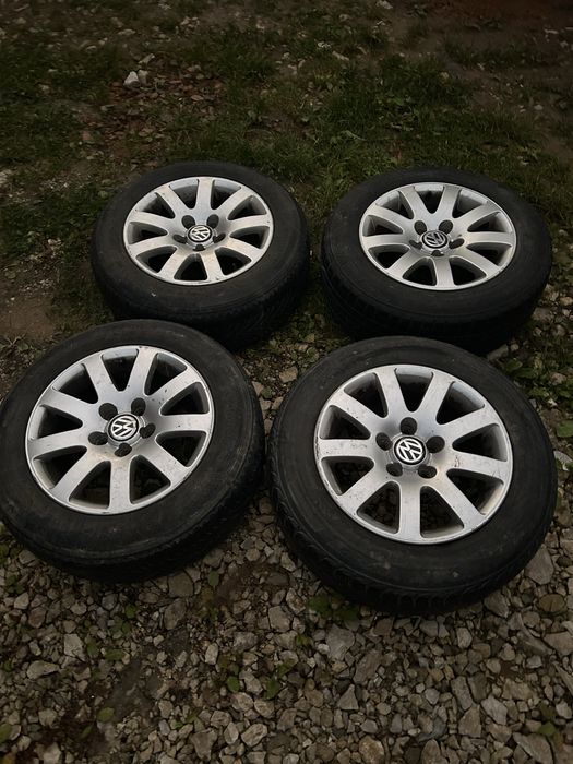 Jante cu cauciucuri 195/65/15 Vw passat b5.5
