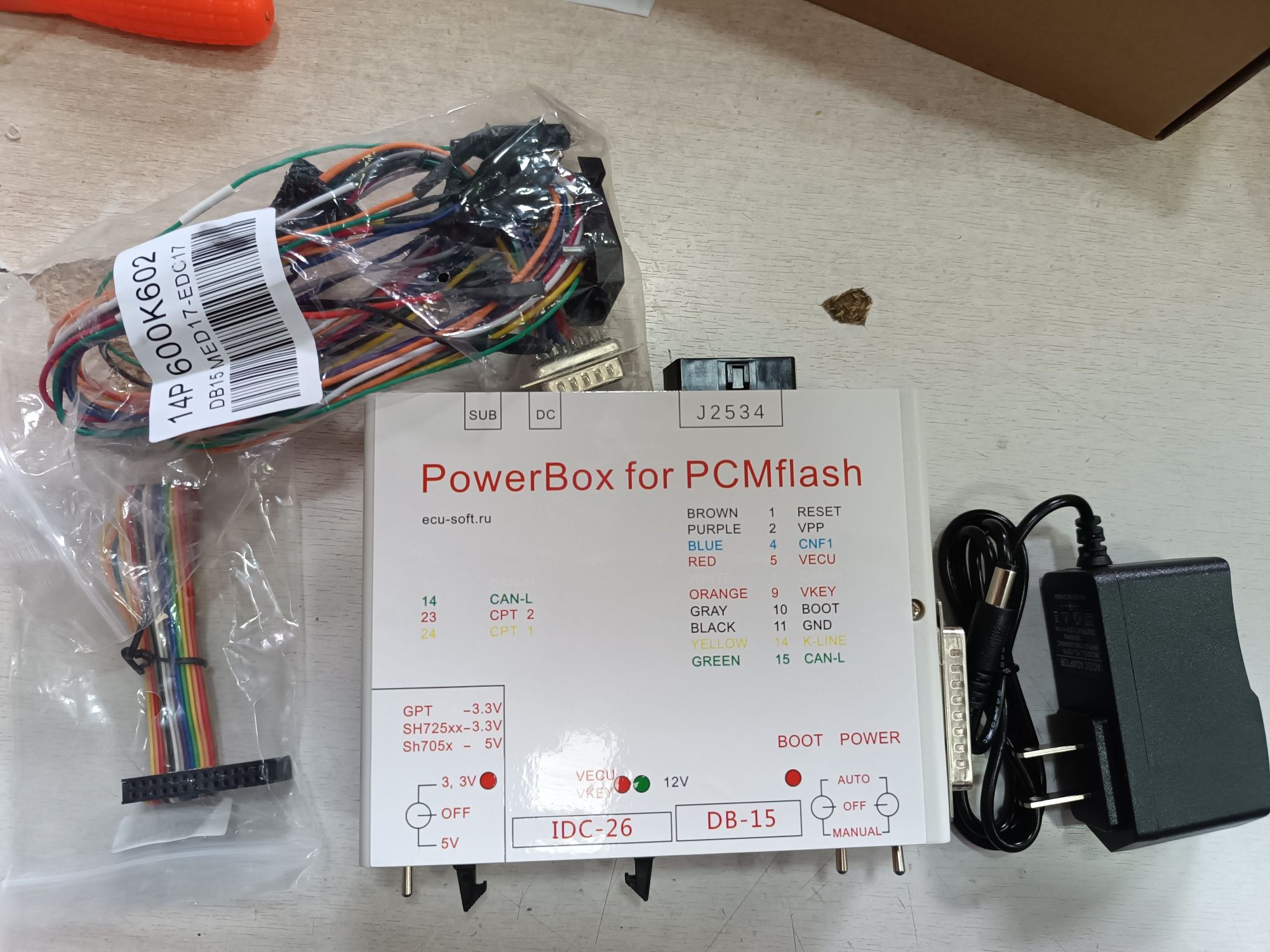 Pcm box переделан для работы с combilouder