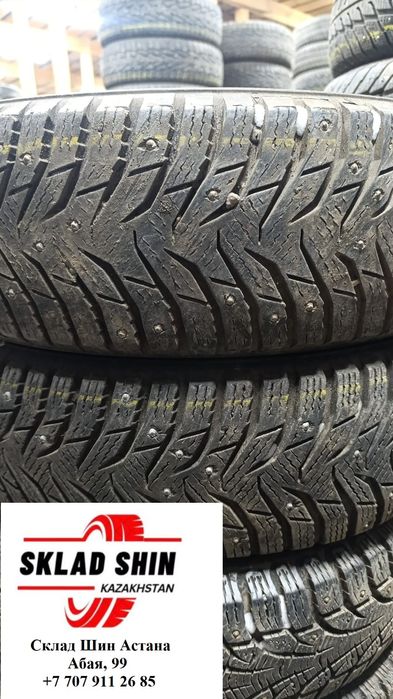 Б/у зимние шины (липучки, шипы) 185/60/15 Европа и Япония