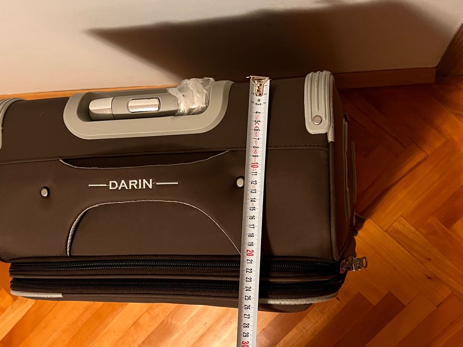 Куфар среден от плат