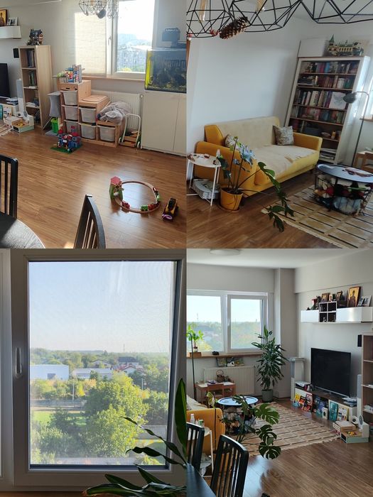 Apartament 2 Camere 64mp - Închiriere (zona centrala Voluntari)