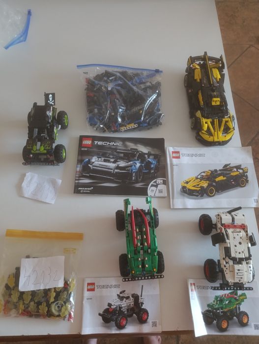 Seturi lego tehnic, city, speed champions