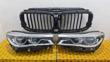 Grila masca clapete active bara far faruri full led laser BMW 7 g11 12