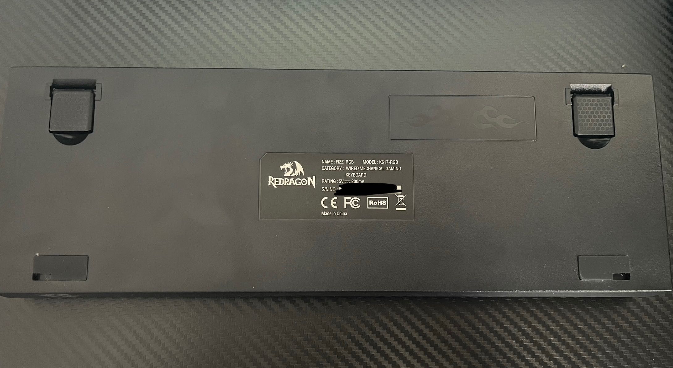 Продавам механична геймърска
клавиатура Redragon Fizz K617