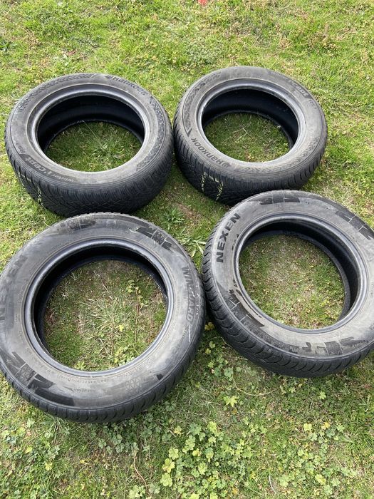 4x зимни гуми 2x Hankook 215/55R16 + 2x Nexen 215/60R16 комплект