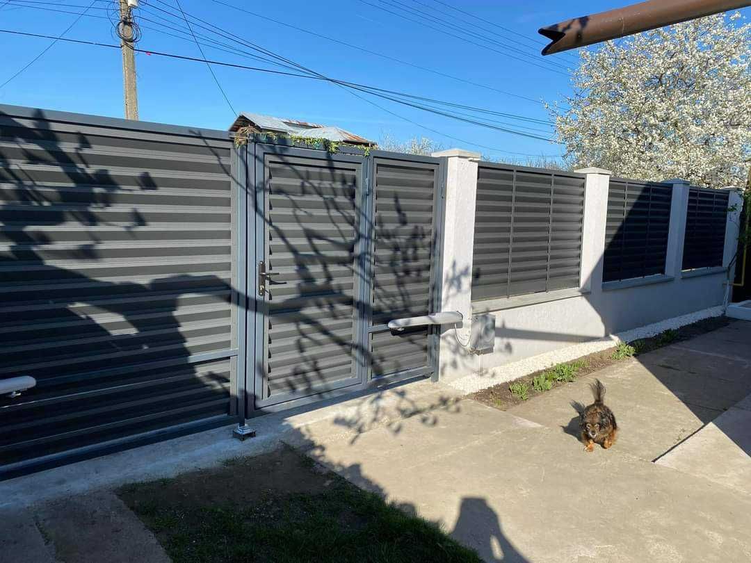 Garduri si porti din panou stil jaluzea de diferite modele la comanda