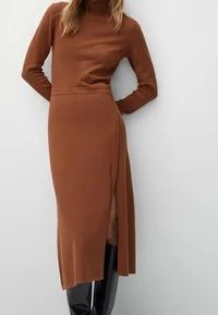 Massimo Dutti camel рокля S размер