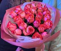 Свежи Цветы срочно 25 штук Роза