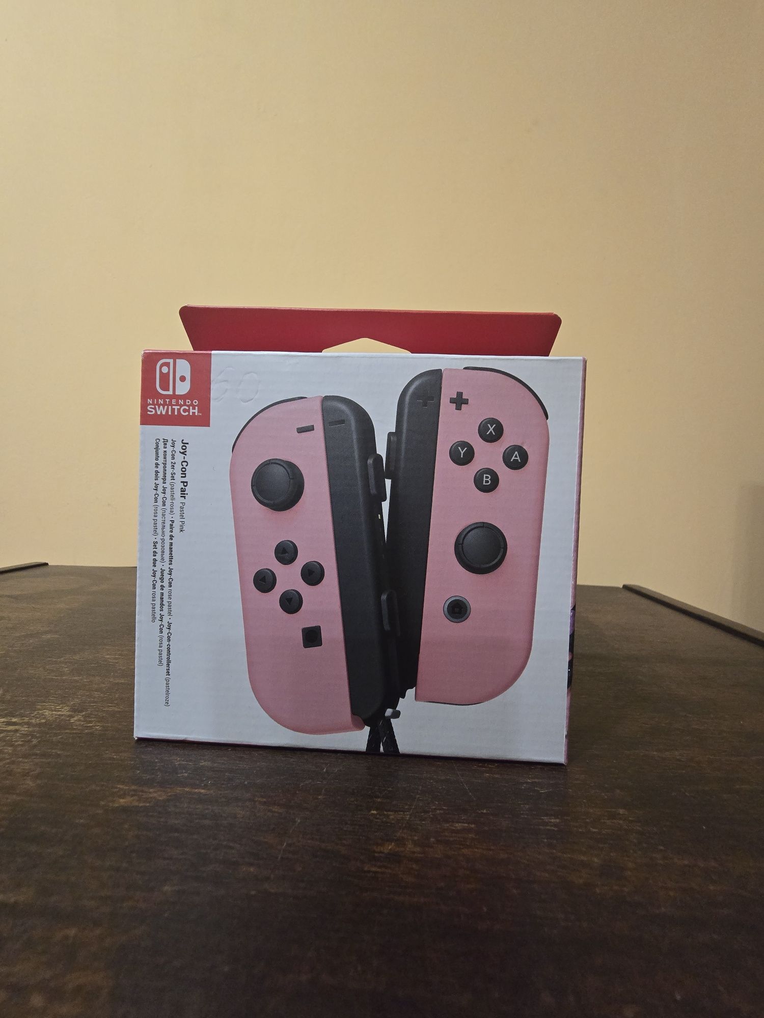 Nintendo Switch Joy-Con (комплект контролери), Pastel Pink
