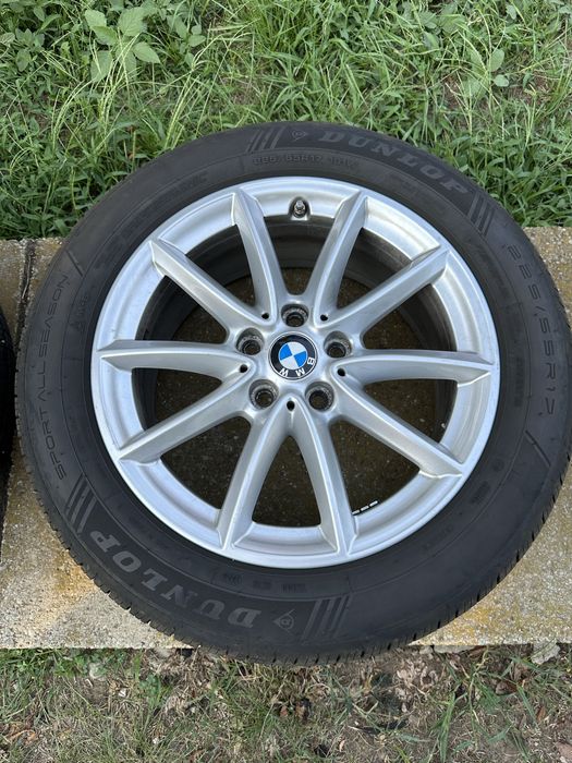 Jante BMW cu anvelope  all season Dunlop 225/55/17