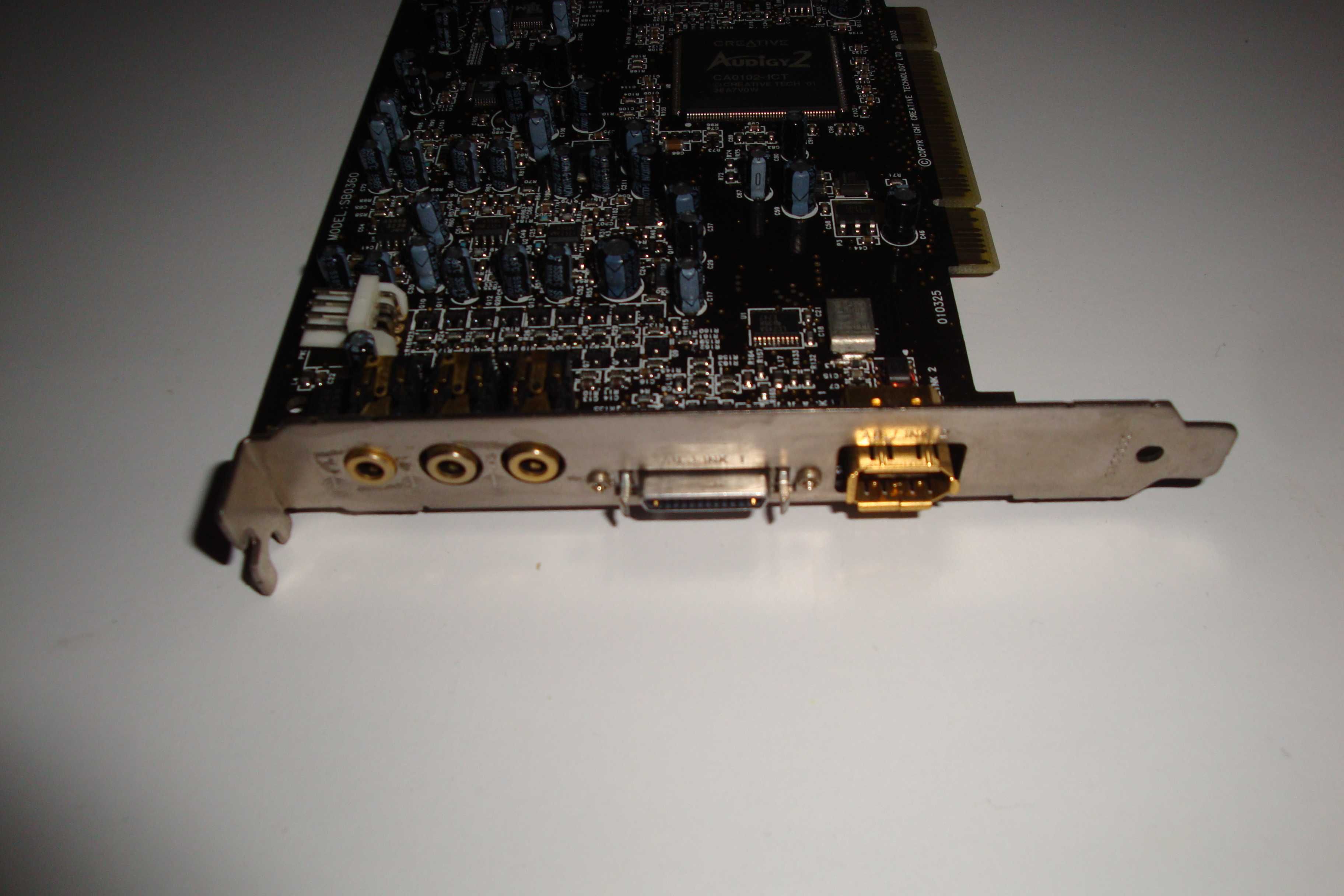 Placa audio creative audigy 2 zs Platinum Pro PCI SB0360 colectie