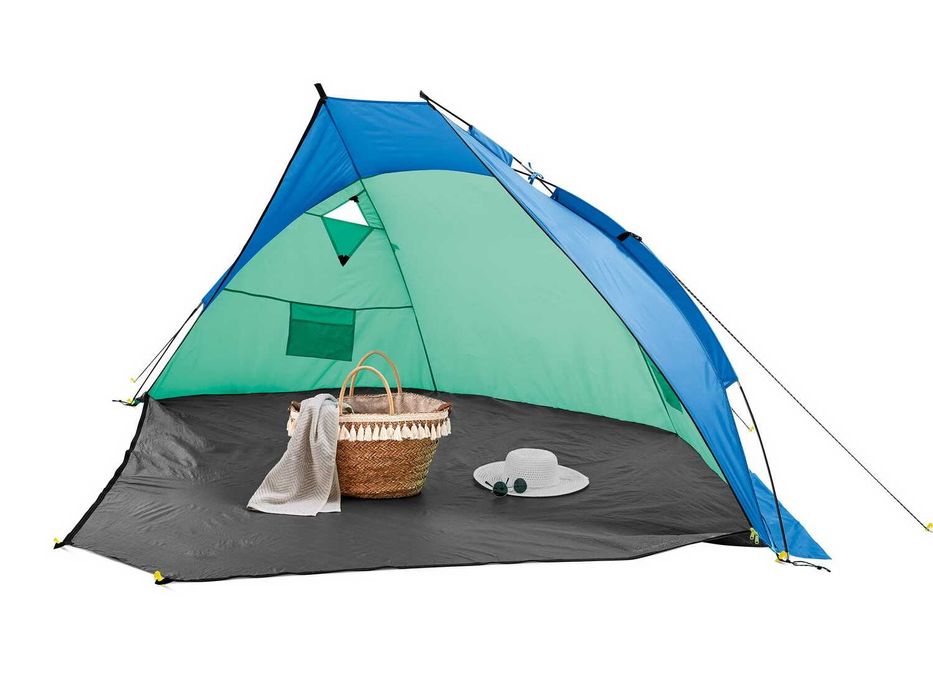 Cort de plaja protectie UV 60, umbrar, paravan - nou, sigilat Germania