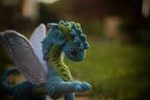 Jucarie crosetata dragon