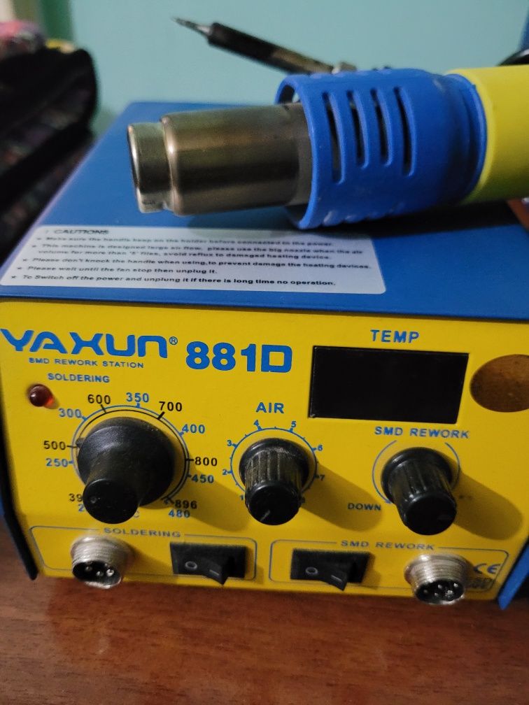 YAXUN 881D Фен  Пояльник Тестор комплект