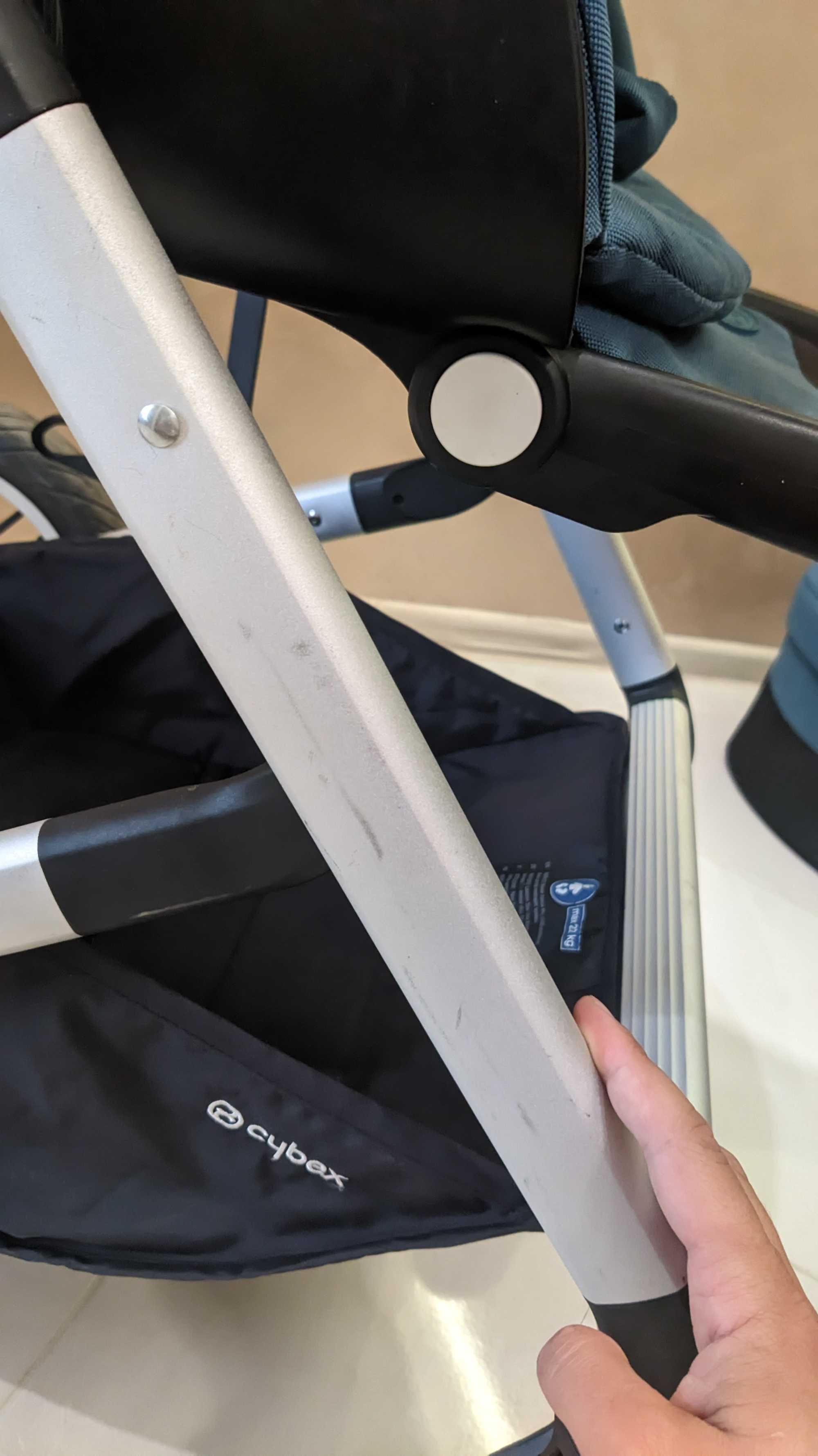 Количка  Cybex Talos s Lux в цвят River blue