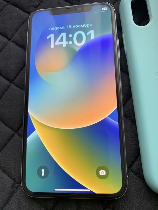 Продавам Iphone X  256gb.  100% батерия