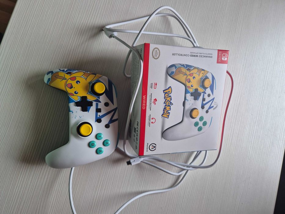 Контролер PowerA - Enhanced, Pikachu High Voltage (Nintendo Switch)