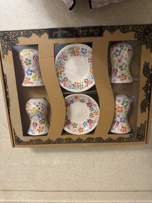 Отдам бесплатно! Набор турецких чашек для чая