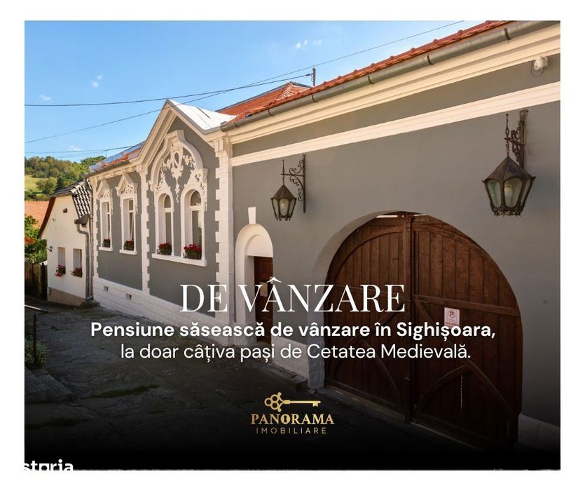 Pensiune de vânzare în Sighișoara, la câțiva pași de Cetatea Medievala