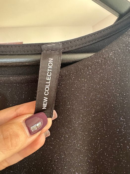 Рокля с блестящи частици от new collection