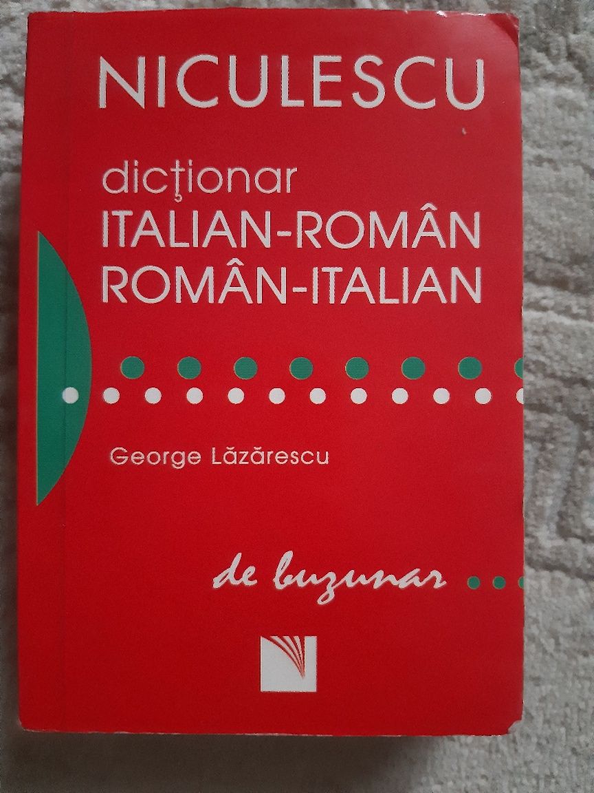 Dictionar buzunar Italian roman/ Roman italian